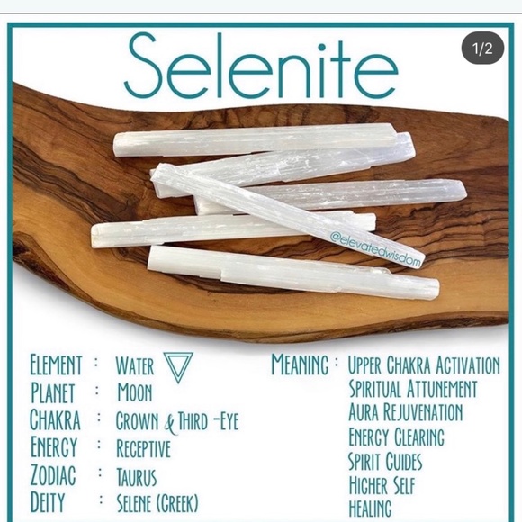 Selenite Wand - Picture 2 of 4